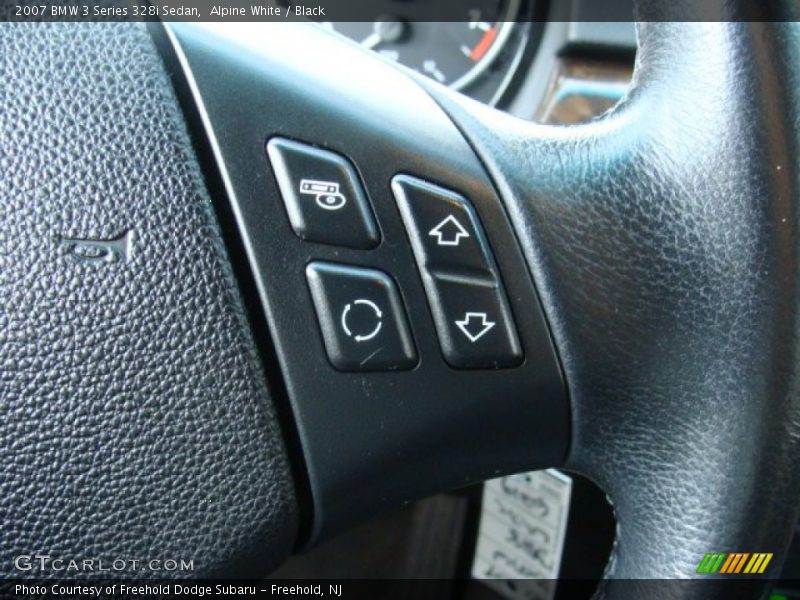 Alpine White / Black 2007 BMW 3 Series 328i Sedan