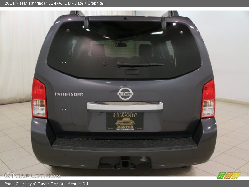 Dark Slate / Graphite 2011 Nissan Pathfinder LE 4x4