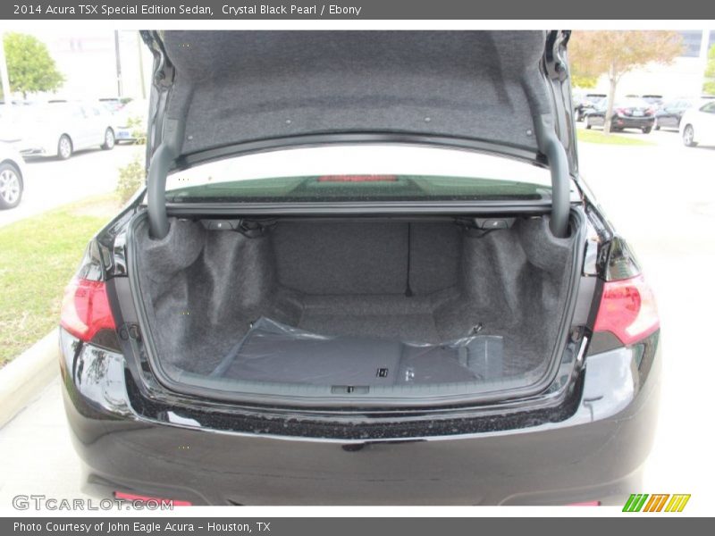  2014 TSX Special Edition Sedan Trunk