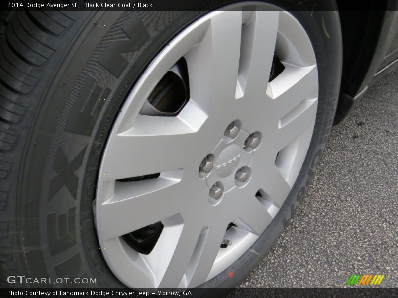 Black Clear Coat / Black 2014 Dodge Avenger SE
