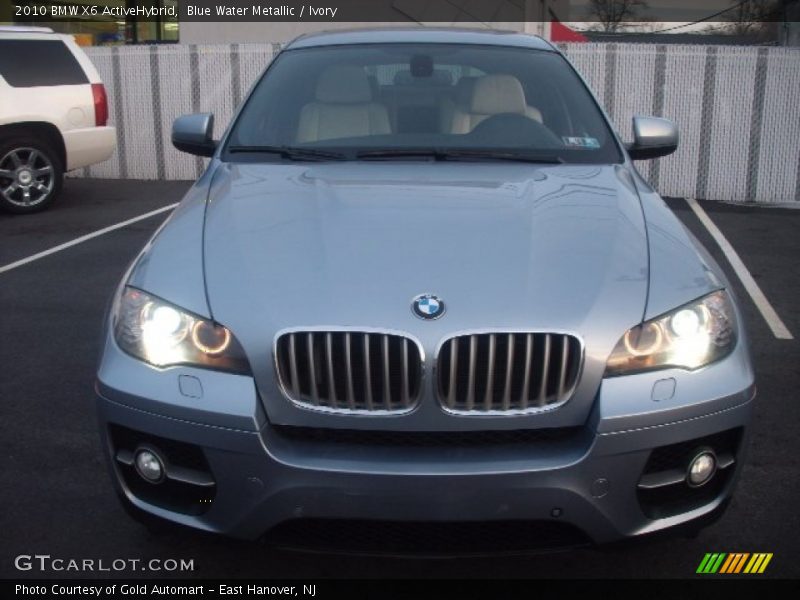 Blue Water Metallic / Ivory 2010 BMW X6 ActiveHybrid