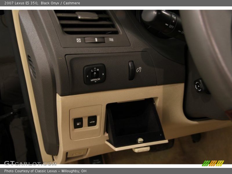 Black Onyx / Cashmere 2007 Lexus ES 350