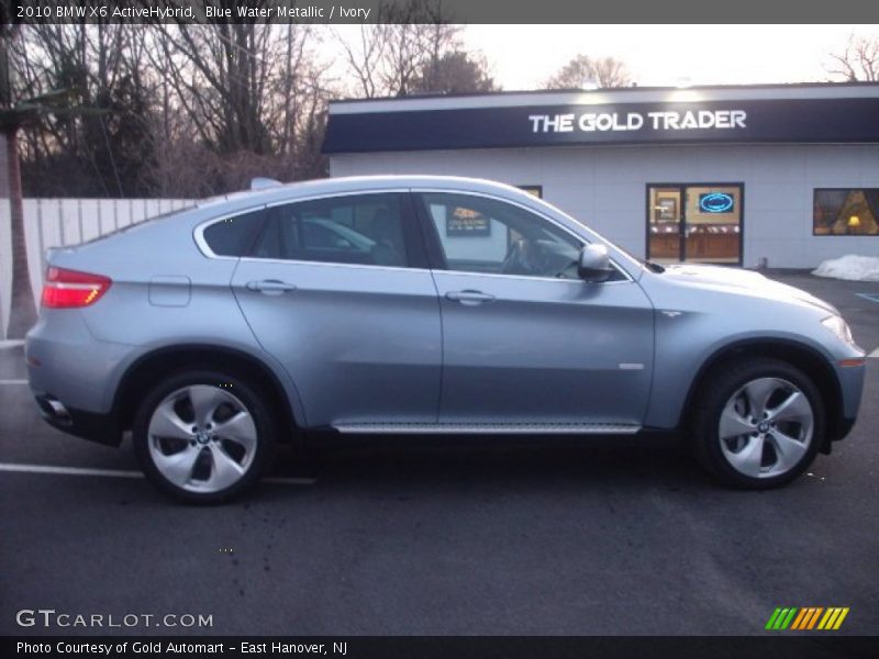 Blue Water Metallic / Ivory 2010 BMW X6 ActiveHybrid