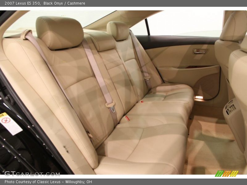 Black Onyx / Cashmere 2007 Lexus ES 350