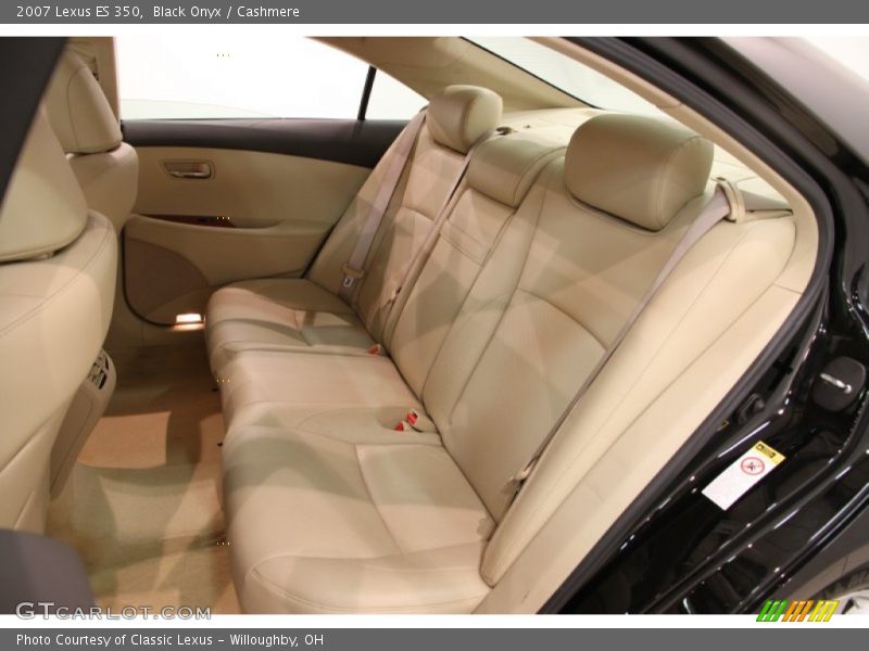 Black Onyx / Cashmere 2007 Lexus ES 350