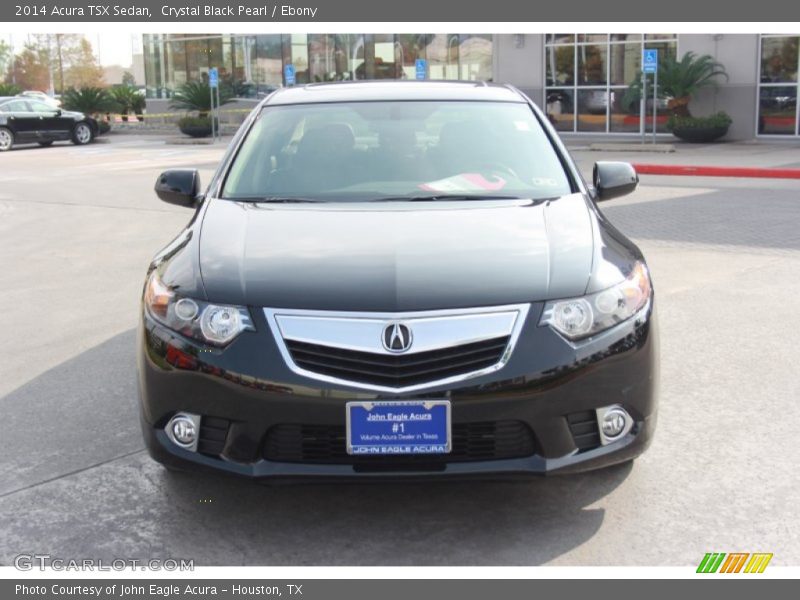 Crystal Black Pearl / Ebony 2014 Acura TSX Sedan