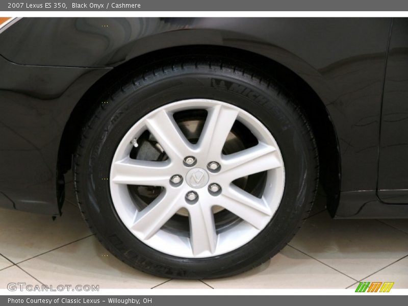 Black Onyx / Cashmere 2007 Lexus ES 350