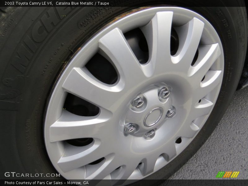 Catalina Blue Metallic / Taupe 2003 Toyota Camry LE V6