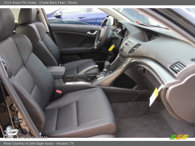 Crystal Black Pearl / Ebony 2014 Acura TSX Sedan