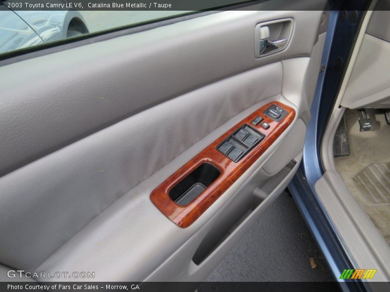 Catalina Blue Metallic / Taupe 2003 Toyota Camry LE V6