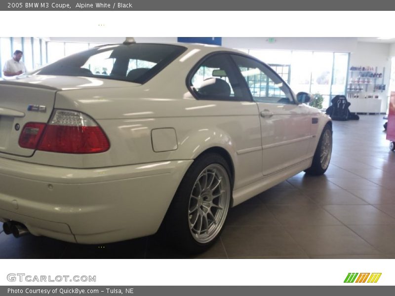 Alpine White / Black 2005 BMW M3 Coupe