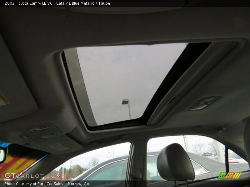 Catalina Blue Metallic / Taupe 2003 Toyota Camry LE V6