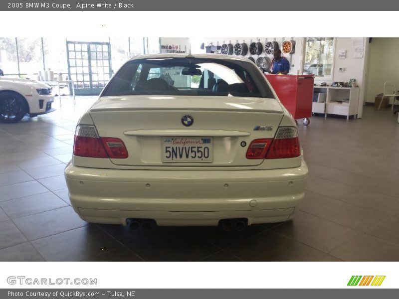 Alpine White / Black 2005 BMW M3 Coupe