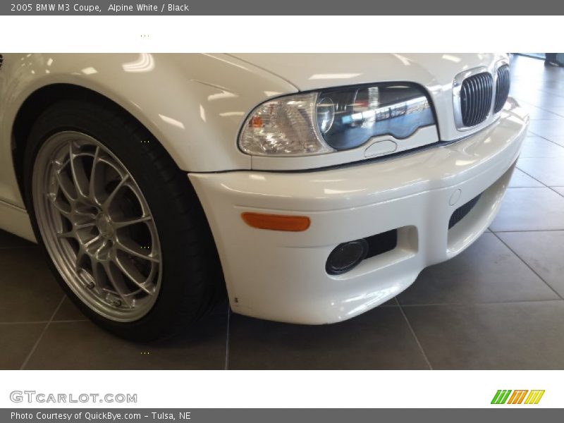 Alpine White / Black 2005 BMW M3 Coupe