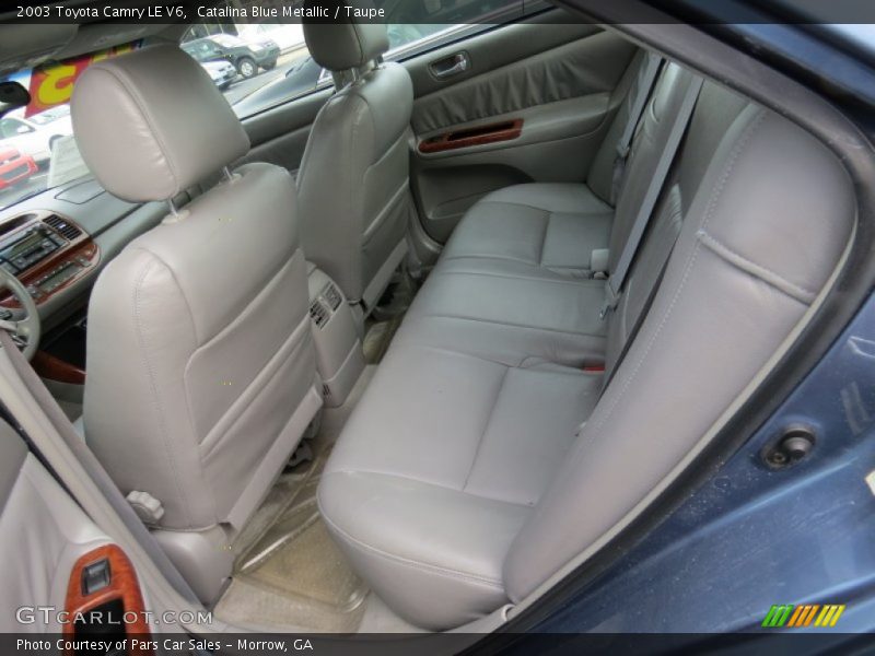 Catalina Blue Metallic / Taupe 2003 Toyota Camry LE V6