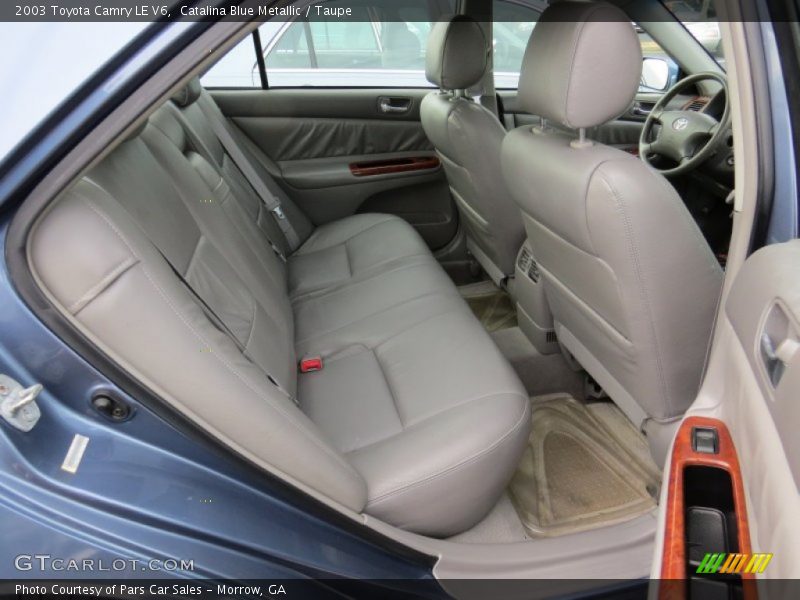 Catalina Blue Metallic / Taupe 2003 Toyota Camry LE V6