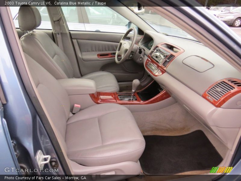Catalina Blue Metallic / Taupe 2003 Toyota Camry LE V6