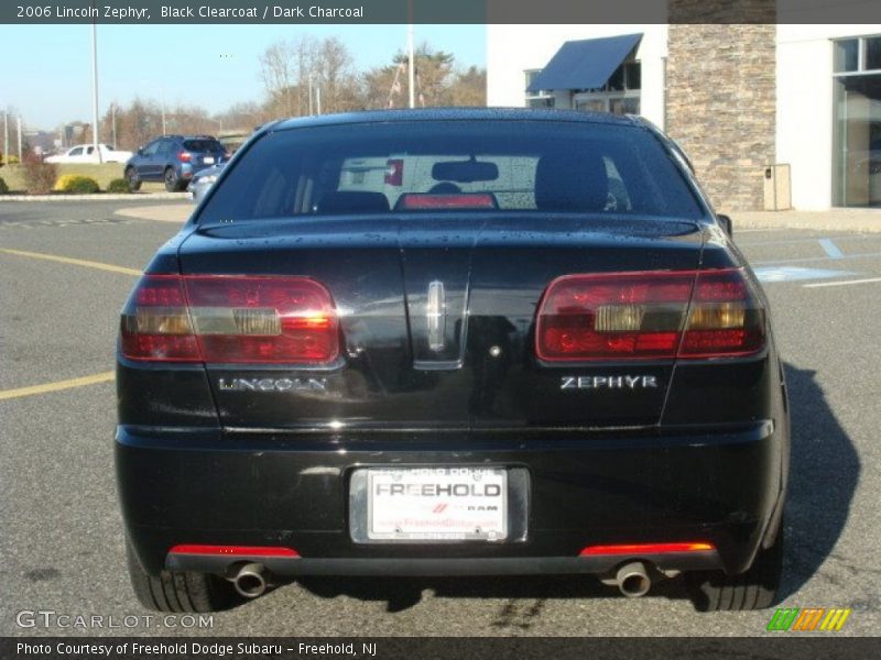 Black Clearcoat / Dark Charcoal 2006 Lincoln Zephyr