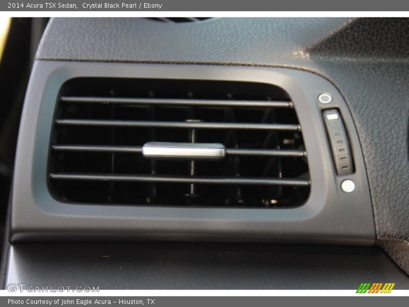 Crystal Black Pearl / Ebony 2014 Acura TSX Sedan