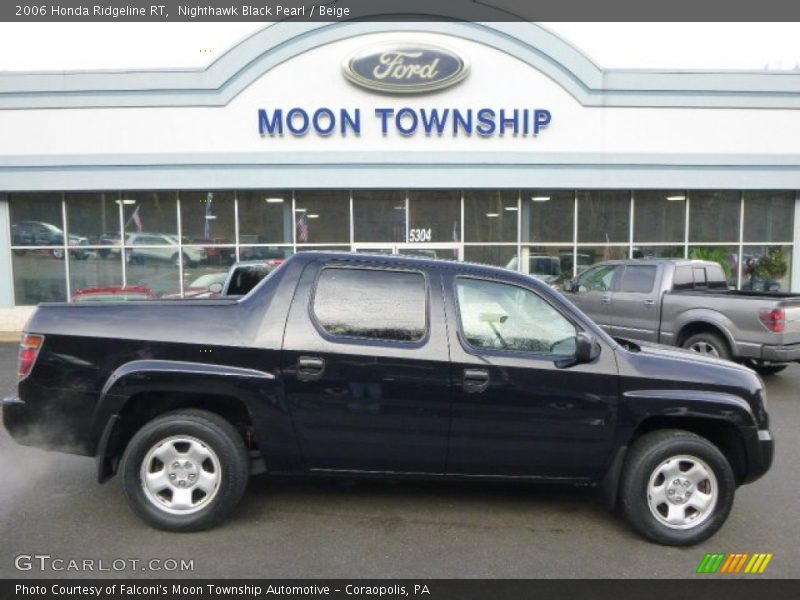 Nighthawk Black Pearl / Beige 2006 Honda Ridgeline RT