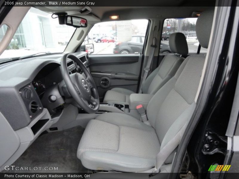 Black / Medium Slate Gray 2006 Jeep Commander