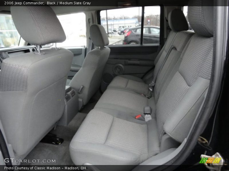 Black / Medium Slate Gray 2006 Jeep Commander