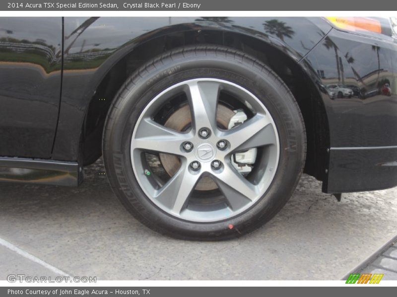 Crystal Black Pearl / Ebony 2014 Acura TSX Special Edition Sedan