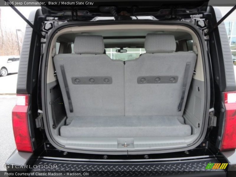 Black / Medium Slate Gray 2006 Jeep Commander
