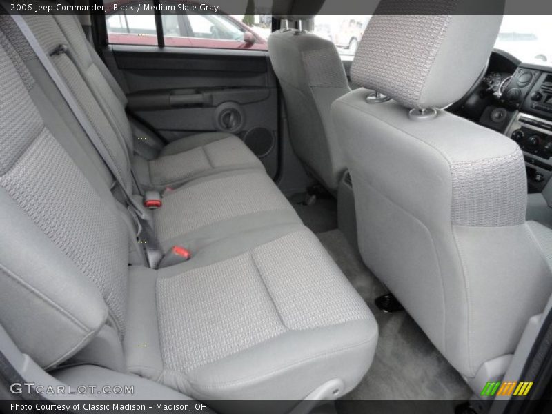 Black / Medium Slate Gray 2006 Jeep Commander
