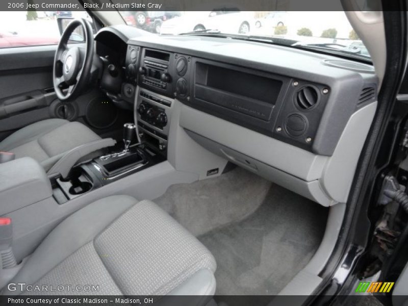 Black / Medium Slate Gray 2006 Jeep Commander