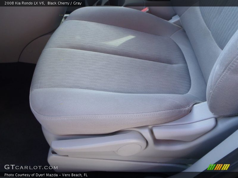Black Cherry / Gray 2008 Kia Rondo LX V6