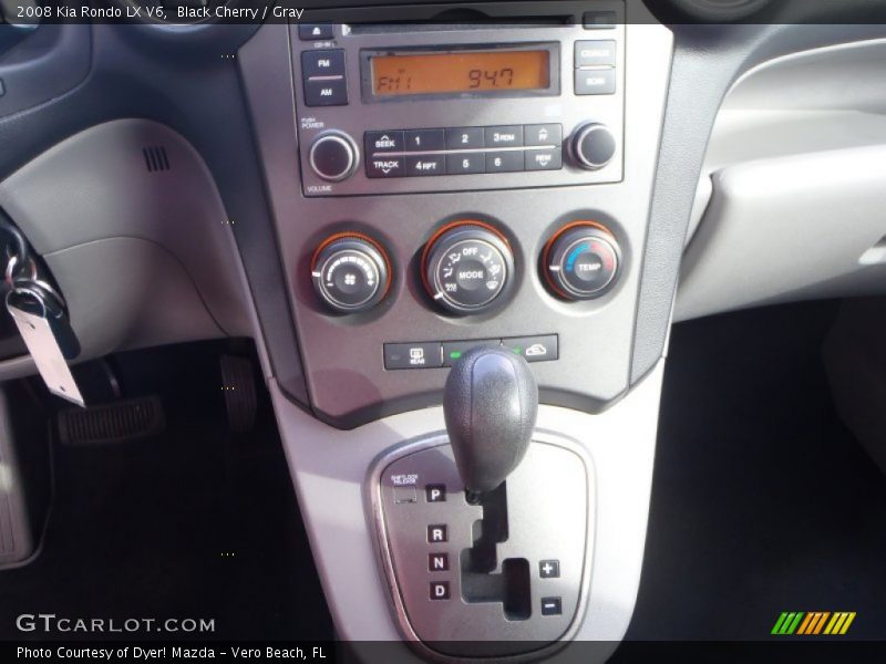 Black Cherry / Gray 2008 Kia Rondo LX V6