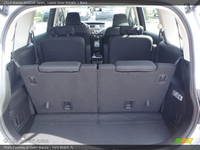 Liquid Silver Metallic / Black 2014 Mazda MAZDA5 Sport