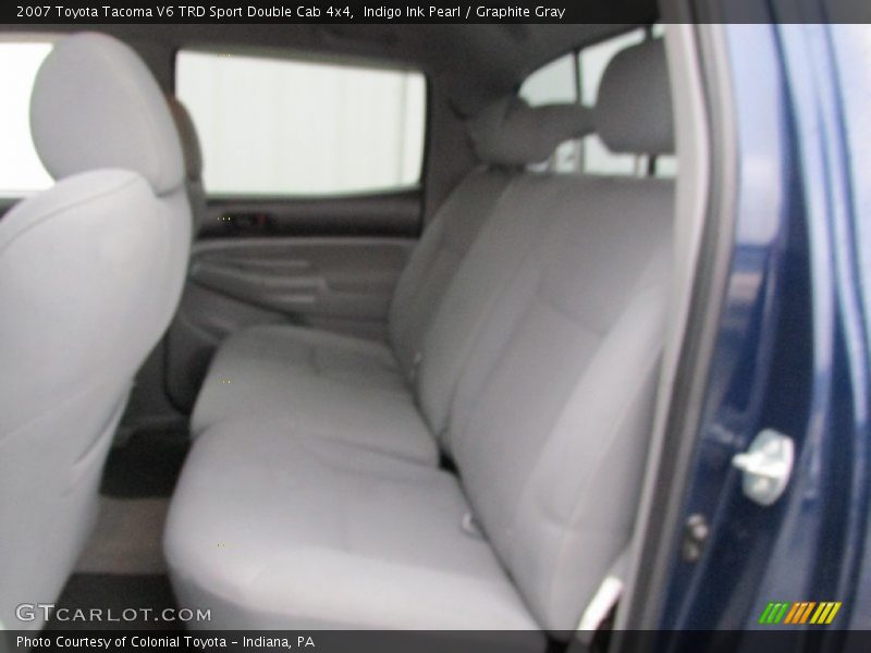 Indigo Ink Pearl / Graphite Gray 2007 Toyota Tacoma V6 TRD Sport Double Cab 4x4