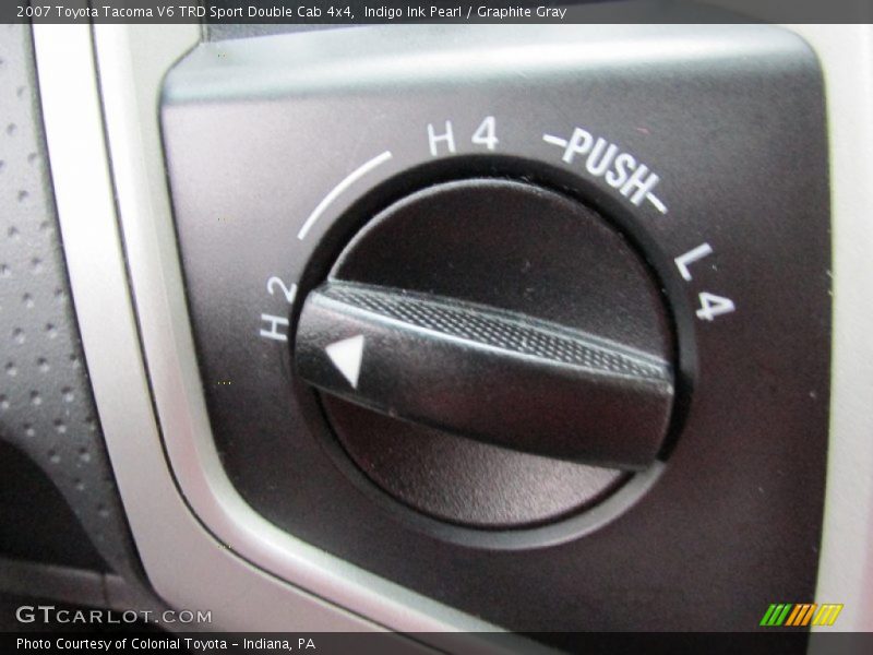 Indigo Ink Pearl / Graphite Gray 2007 Toyota Tacoma V6 TRD Sport Double Cab 4x4