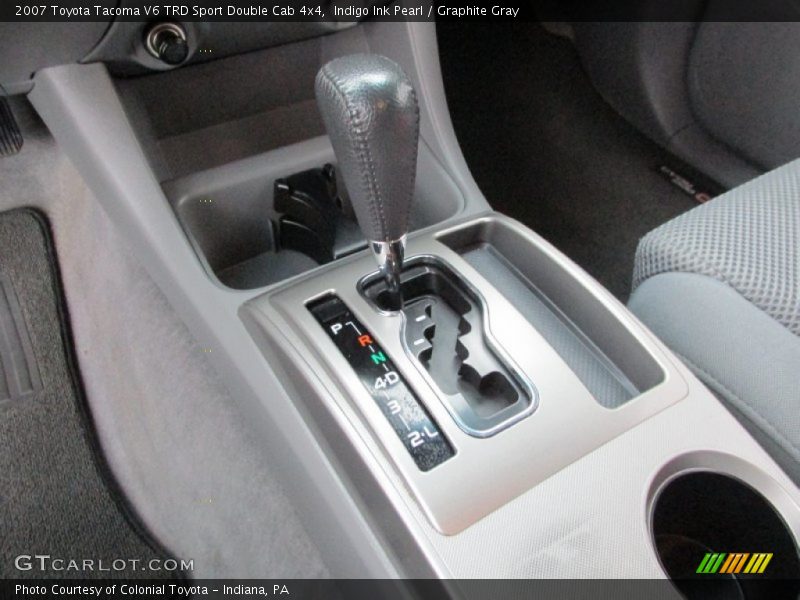 Indigo Ink Pearl / Graphite Gray 2007 Toyota Tacoma V6 TRD Sport Double Cab 4x4