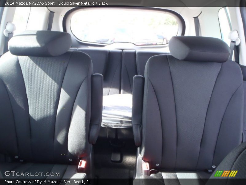 Liquid Silver Metallic / Black 2014 Mazda MAZDA5 Sport