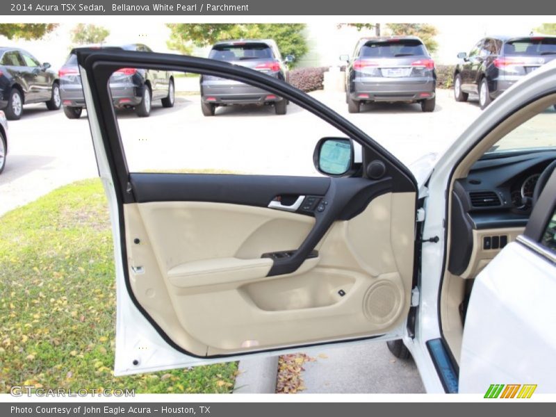 Bellanova White Pearl / Parchment 2014 Acura TSX Sedan