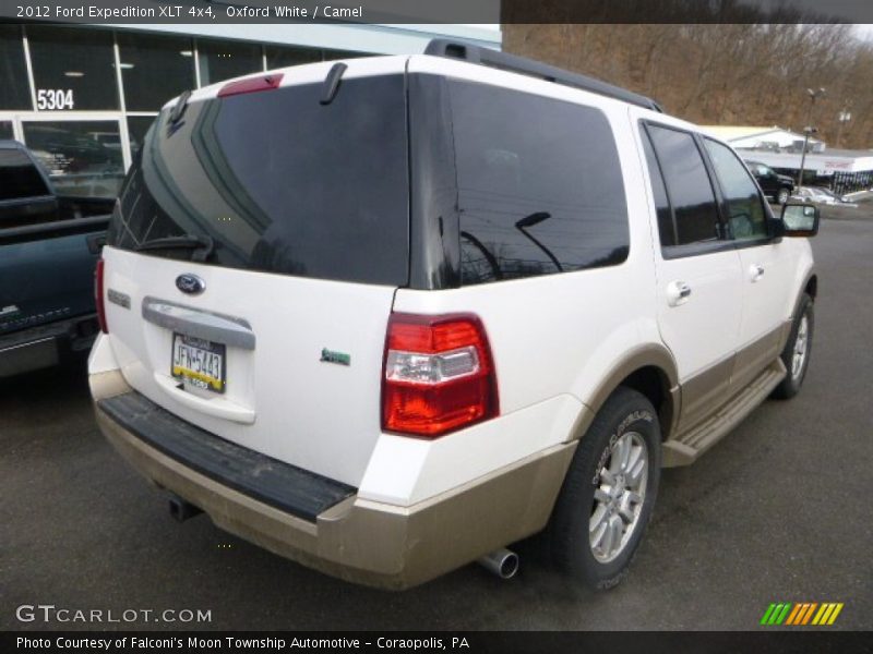 Oxford White / Camel 2012 Ford Expedition XLT 4x4