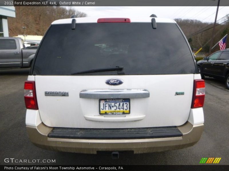 Oxford White / Camel 2012 Ford Expedition XLT 4x4