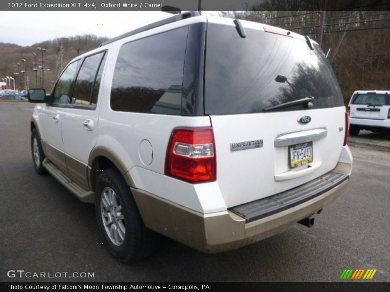 Oxford White / Camel 2012 Ford Expedition XLT 4x4