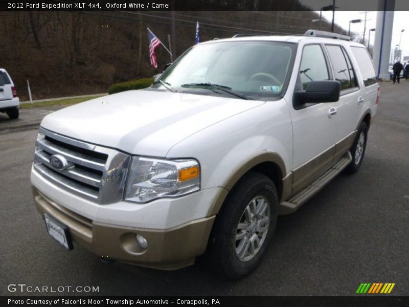 Oxford White / Camel 2012 Ford Expedition XLT 4x4