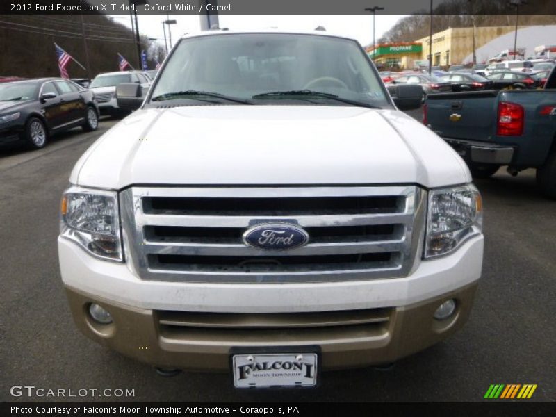 Oxford White / Camel 2012 Ford Expedition XLT 4x4