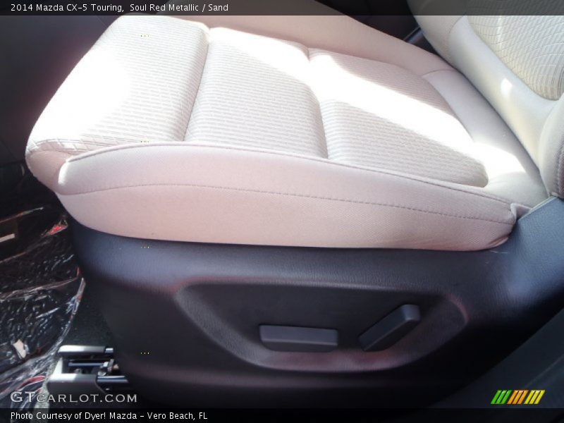 Soul Red Metallic / Sand 2014 Mazda CX-5 Touring