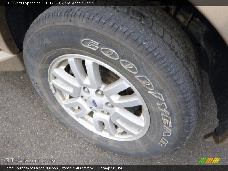 Oxford White / Camel 2012 Ford Expedition XLT 4x4