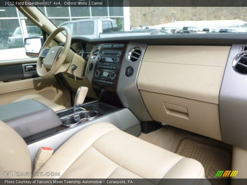 Oxford White / Camel 2012 Ford Expedition XLT 4x4
