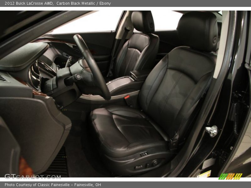 Front Seat of 2012 LaCrosse AWD