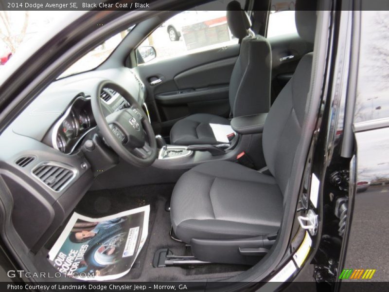 Black Clear Coat / Black 2014 Dodge Avenger SE
