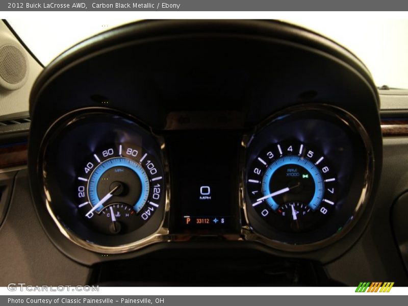  2012 LaCrosse AWD AWD Gauges