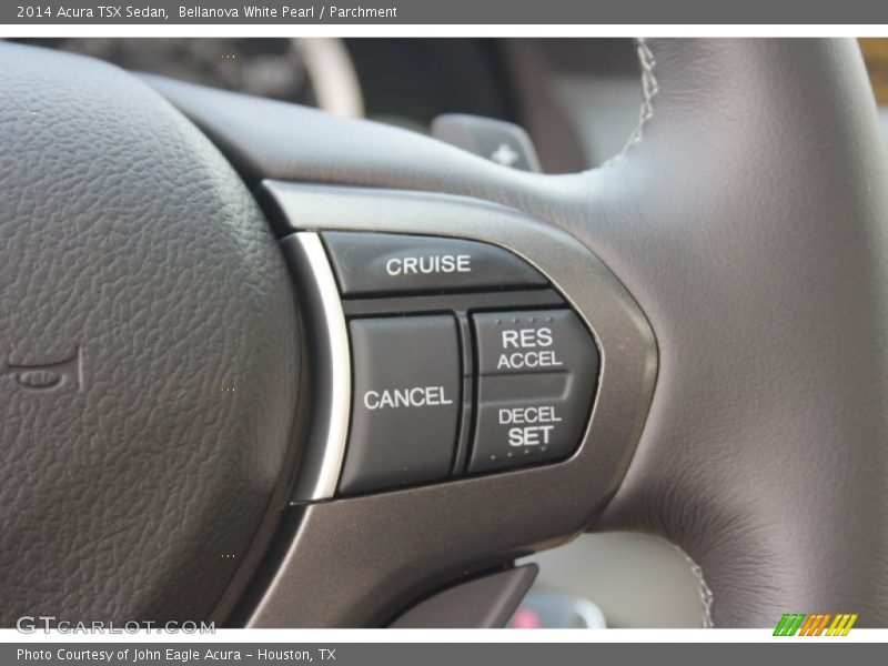 Bellanova White Pearl / Parchment 2014 Acura TSX Sedan